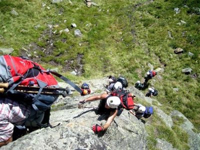 005-Die Watzmaenner im Edelweiss-Klettersteig